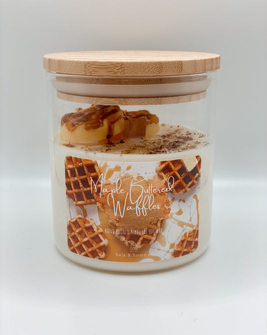 Maple Buttered Waffles